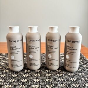 Living Proof Frizz Smooth Styling Cream - Gray Bottles